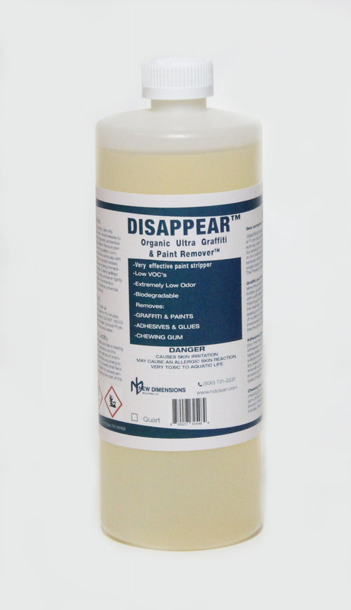 Disappear Ultra Graffiti Remover | NEW DIMENSIONS SOLUTIONS, LLC